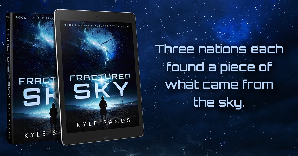 It came from the sky.